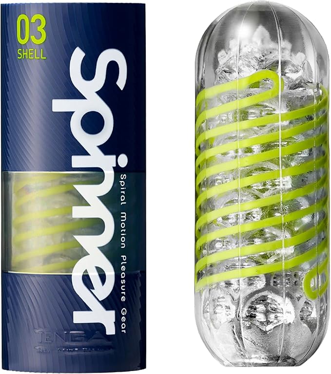 TENGA Spinner 03 SHELL Masturbator (GREEN)