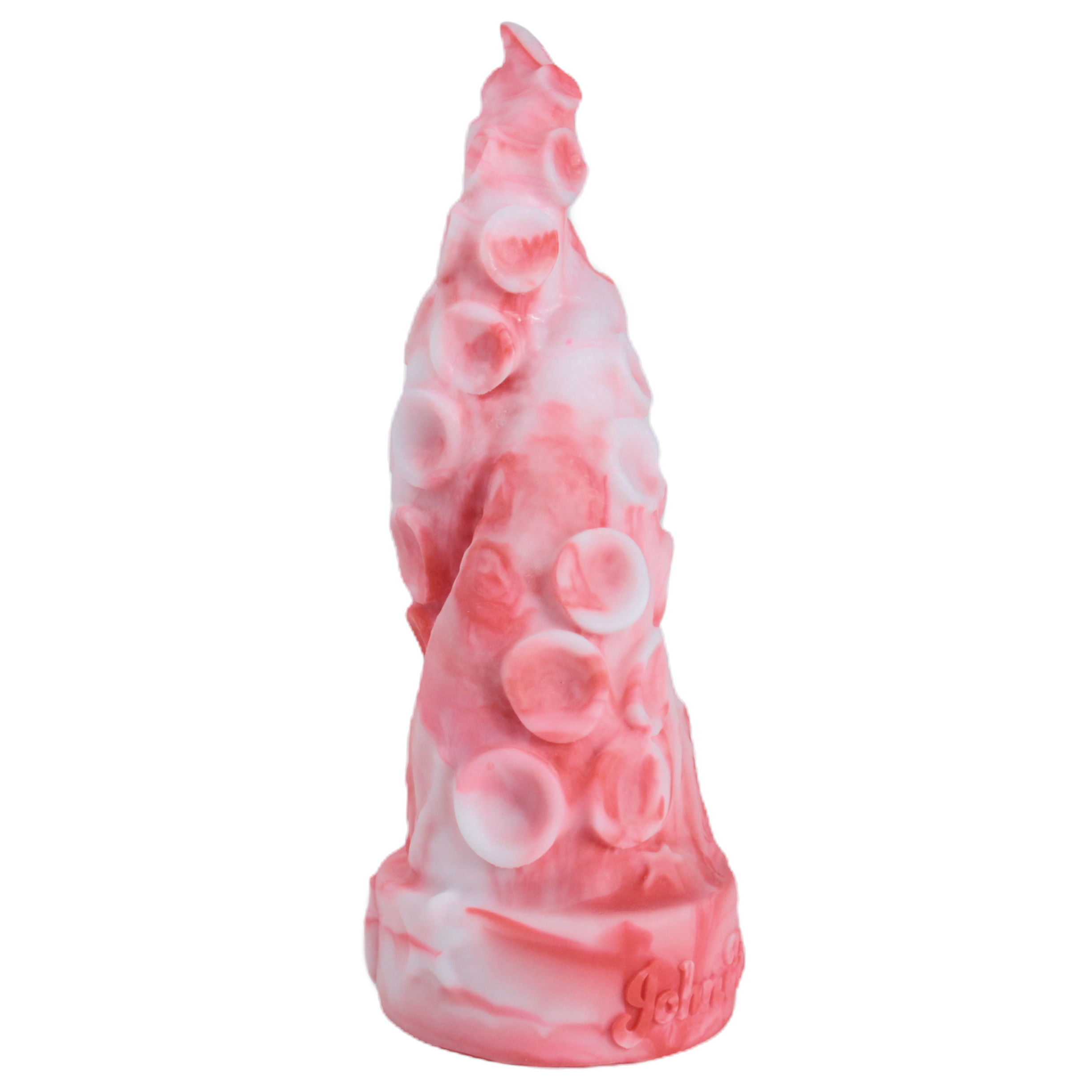TWISTED TENTACLES - Platinum Silicone Fantasy Dildo
