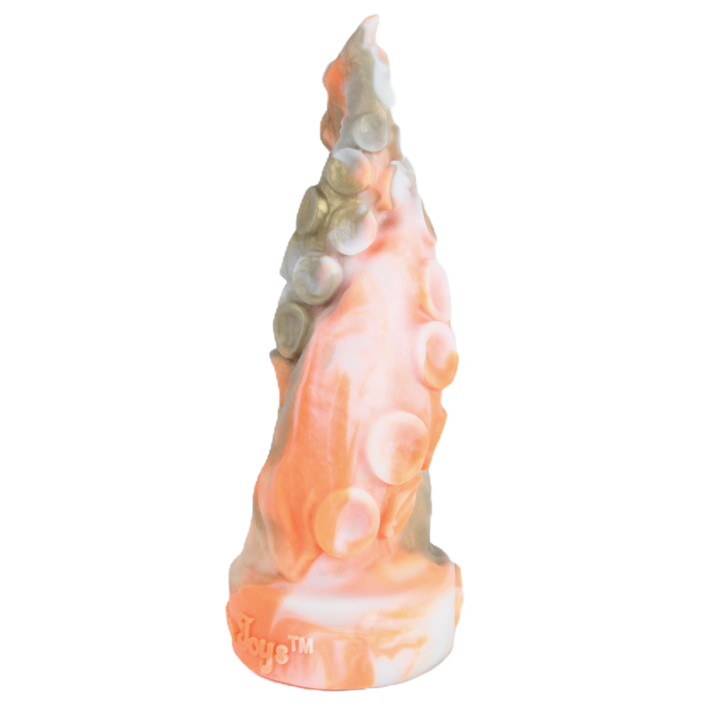 TWISTED TENTACLES - Platinum Silicone Fantasy Dildo