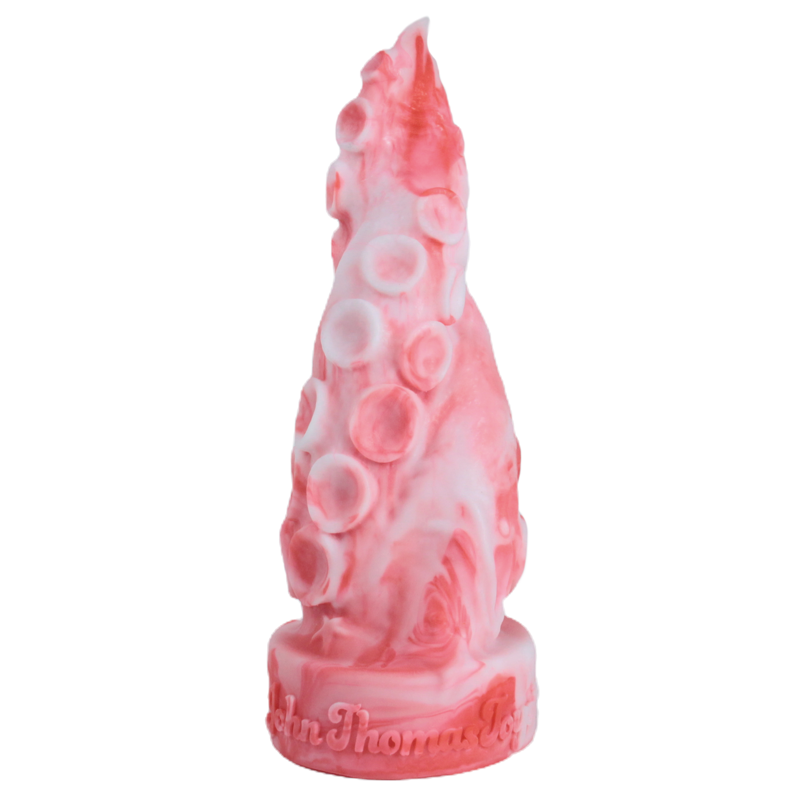 TWISTED TENTACLES - Platinum Silicone Fantasy Dildo