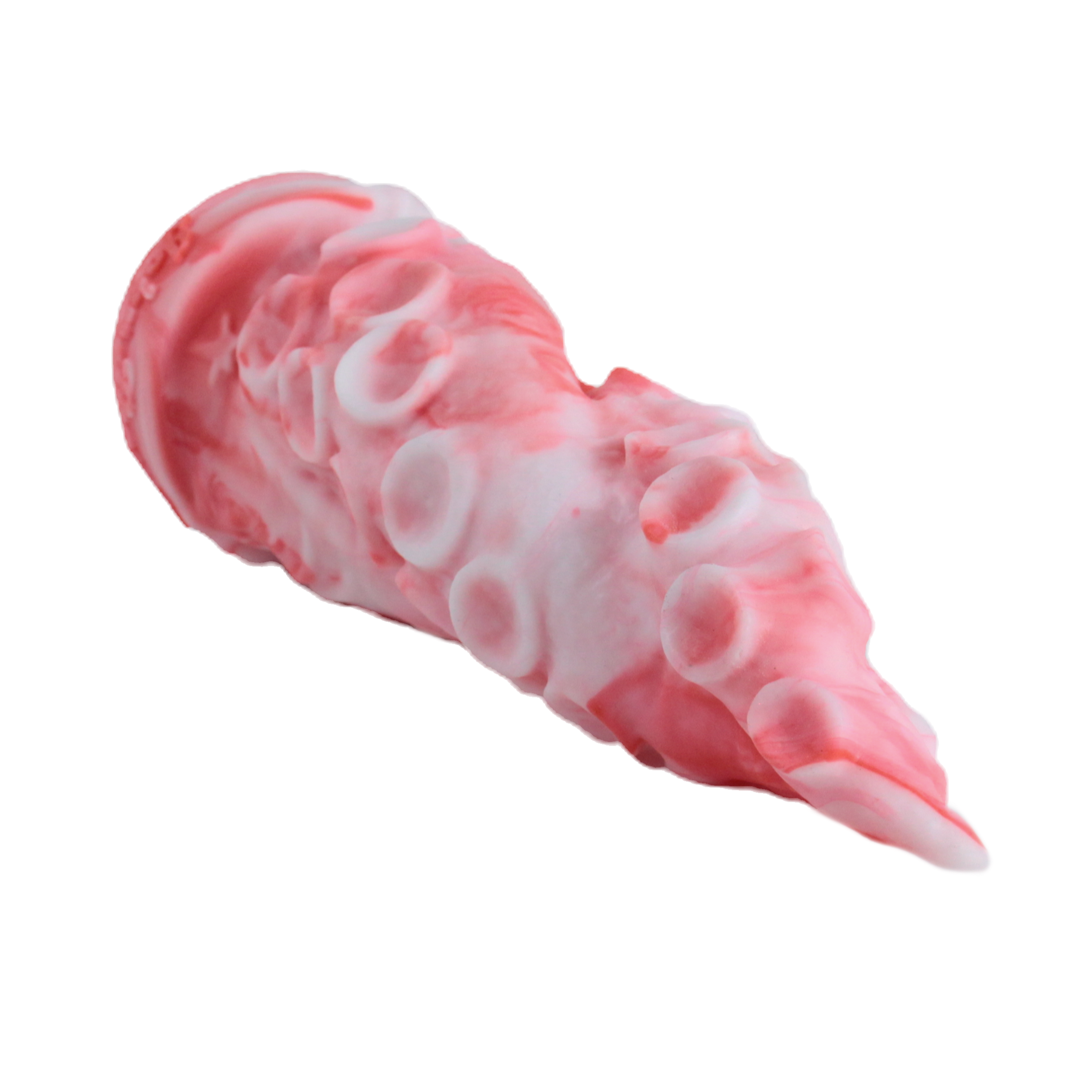 TWISTED TENTACLES - Platinum Silicone Fantasy Dildo