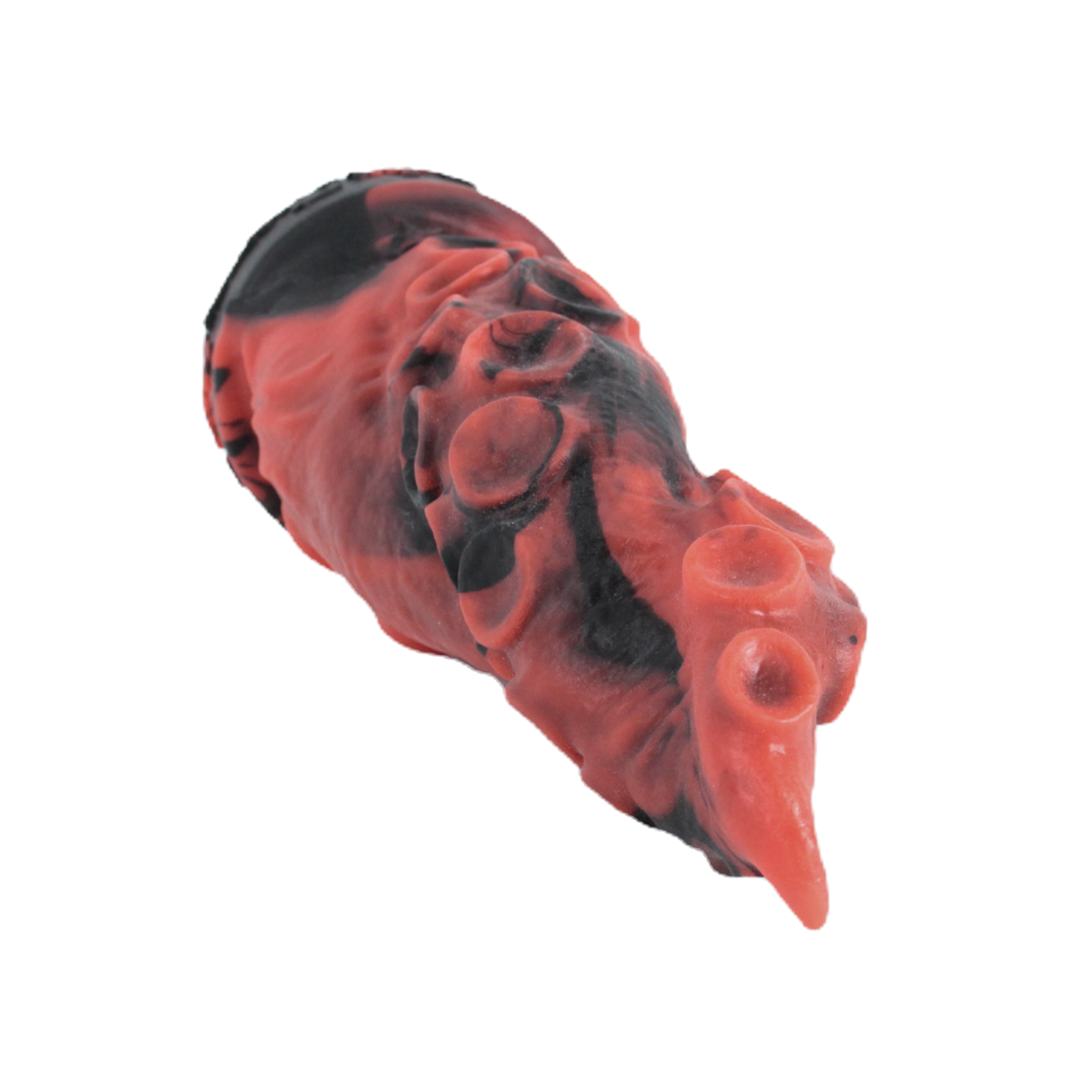 TWISTED TENTACLES - Platinum Silicone Fantasy Dildo