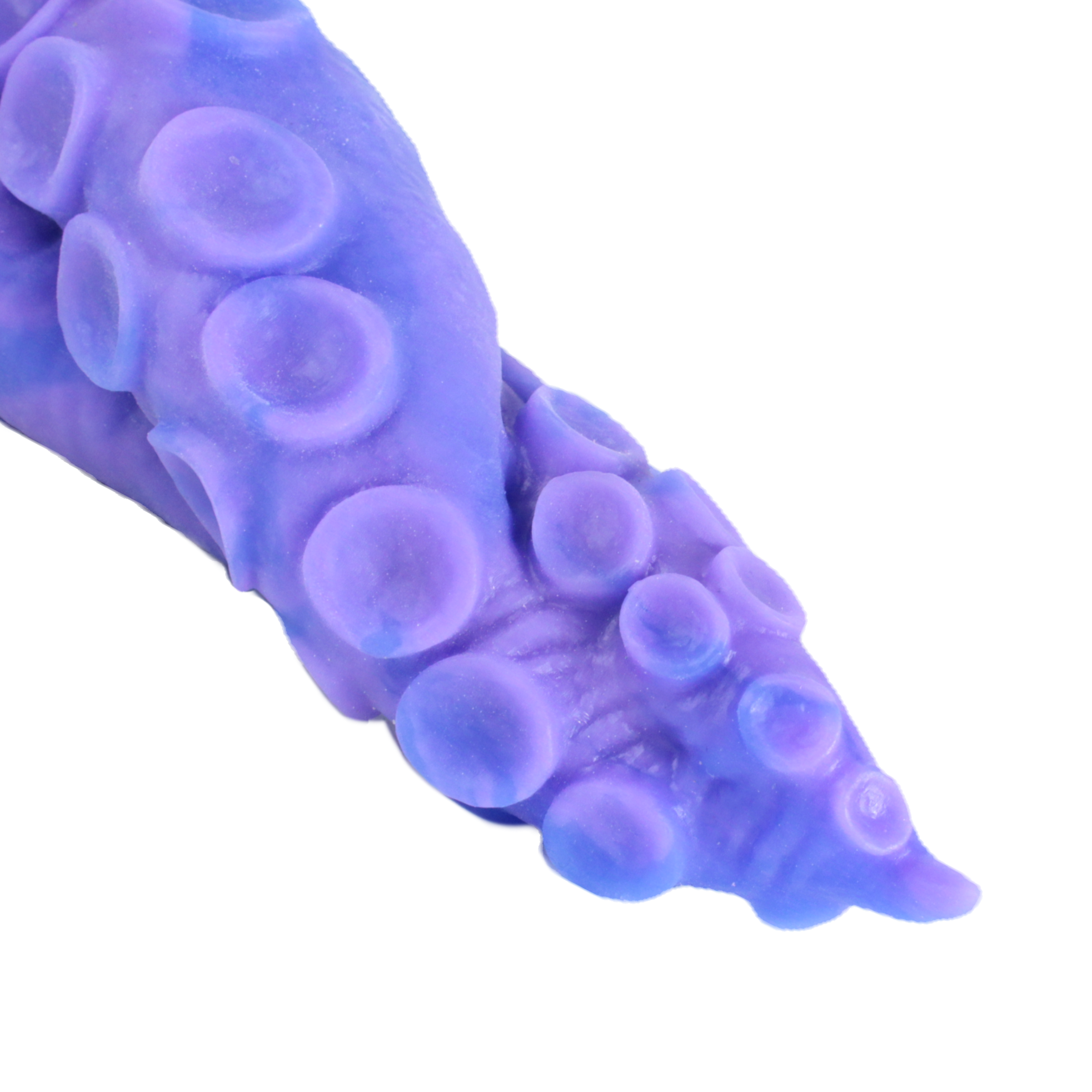 TWISTED TENTACLES - Platinum Silicone Fantasy Dildo