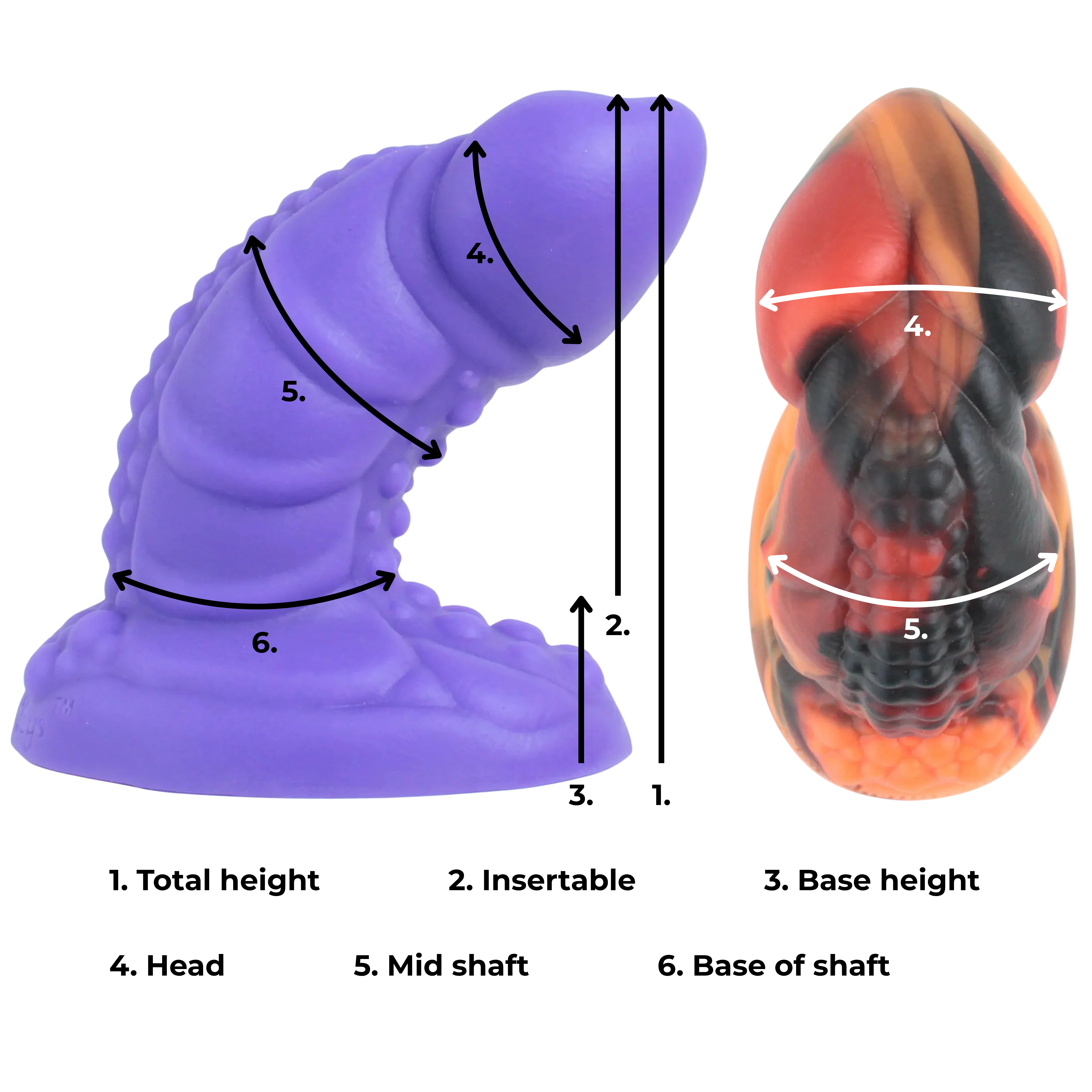 XTRO - Platinum Silicone Dildo