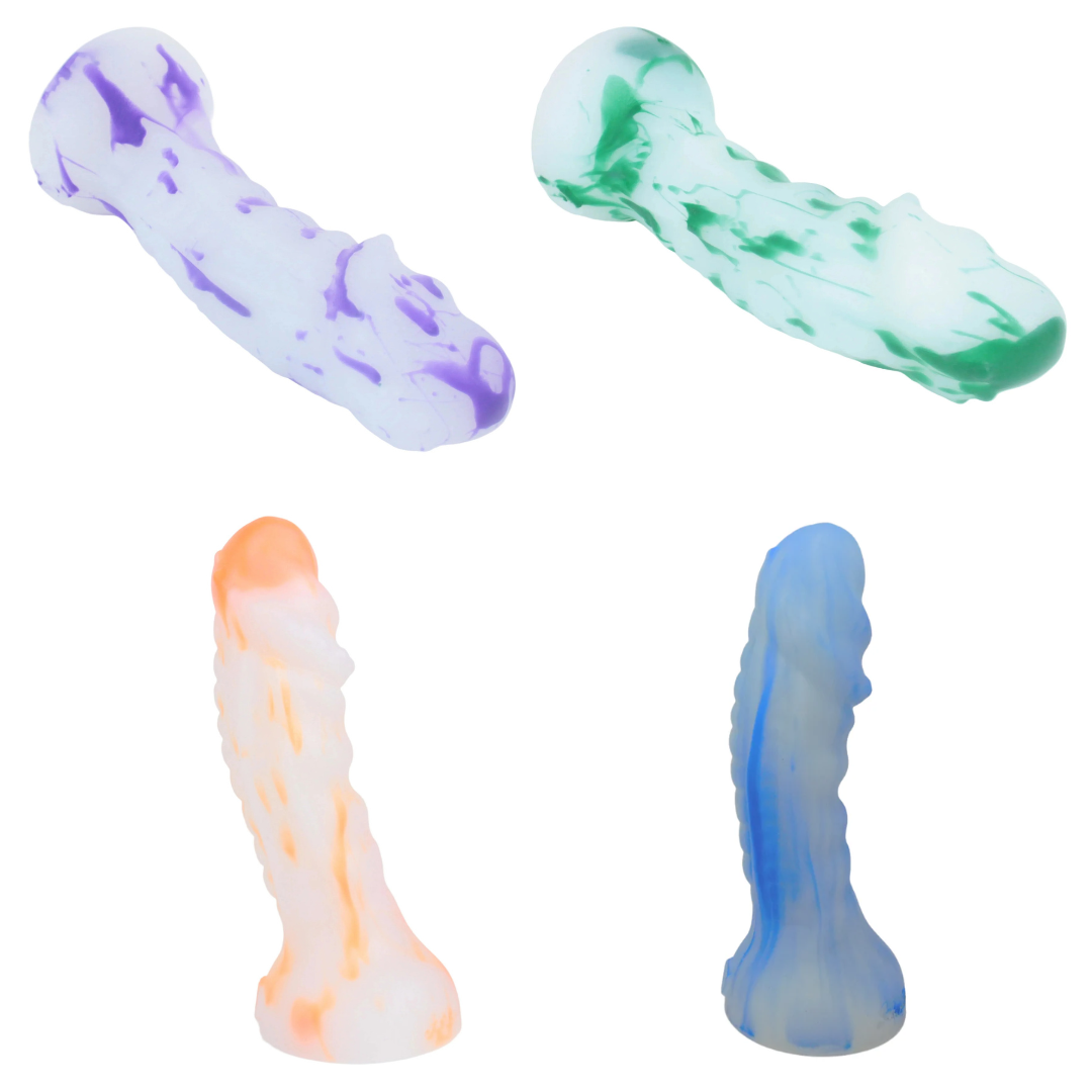 SPOCK'S COCK Platinum Silicone Dildo