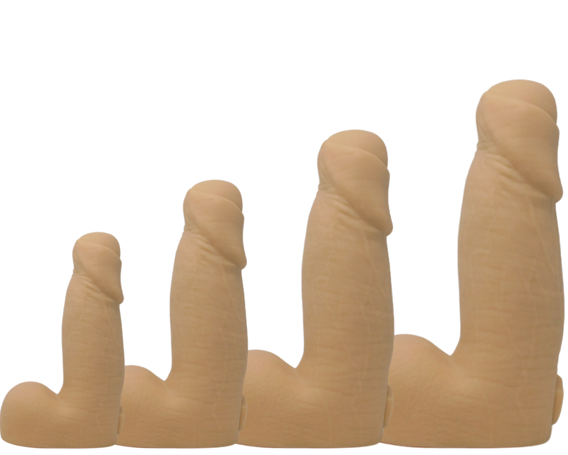 JOHN'S TACKLE Platinum Silicone Dildo