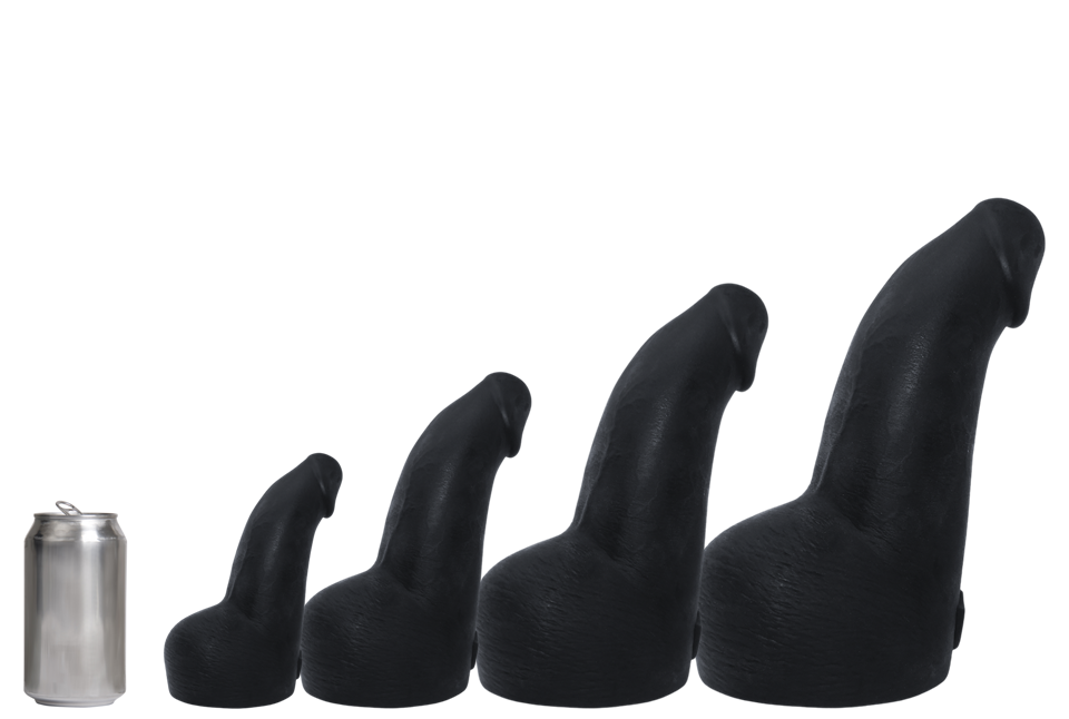 LORD AND MASTER Platinum Silicone Dildo - CLEARANCE