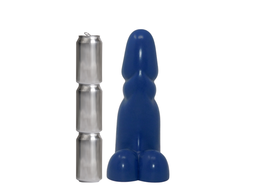 GANGSTA - Platinum Silicone Dildo - CLEARANCE