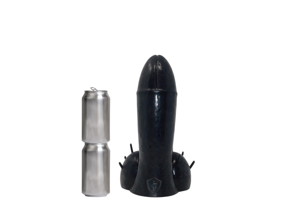 CARTOON WILLY Platinum Silicone Dildo