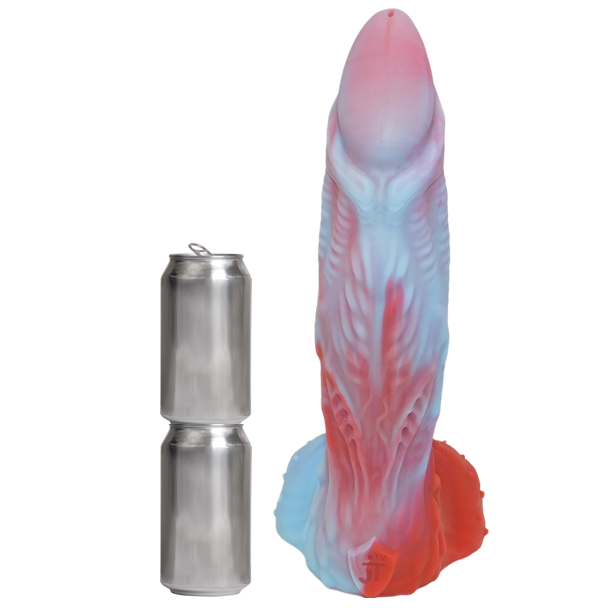 ORIGINAL DRAGONS COCK Platinum Silicone Dildo - CLEARANCE