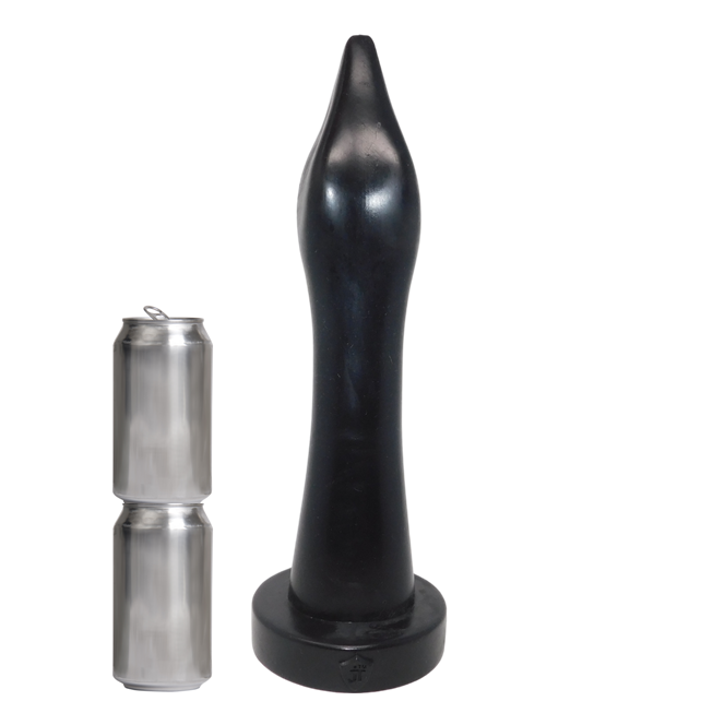 GOOSE NECK - Platinum Silicone Dildo