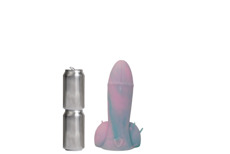 CARTOON WILLY Platinum Silicone Dildo