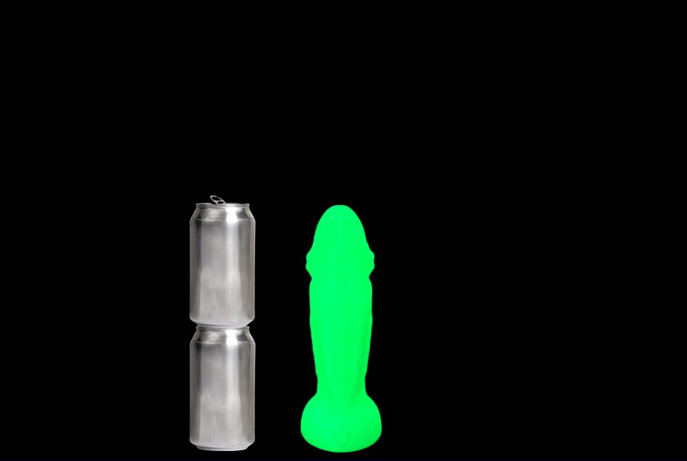SPOCK'S COCK Platinum Silicone Dildo