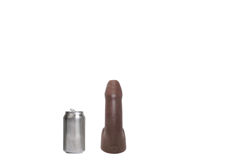 TIMOTHY Platinum Silicone Dildo - CLEARANCE