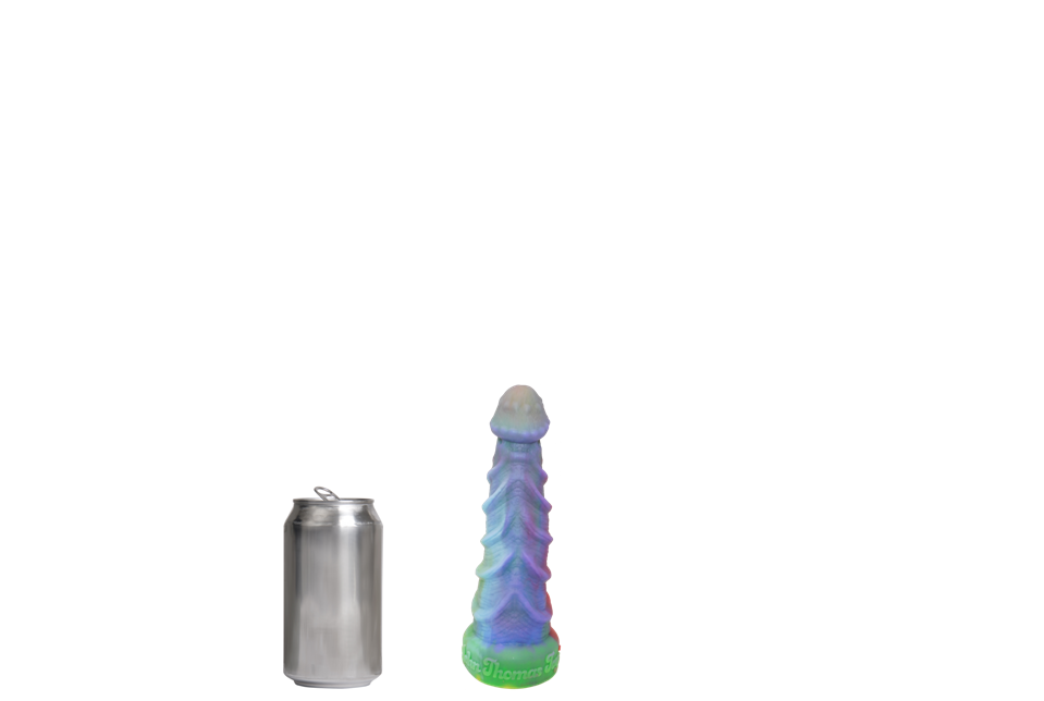 BEASTLI (Nebula) Platinum Silicone Dildo