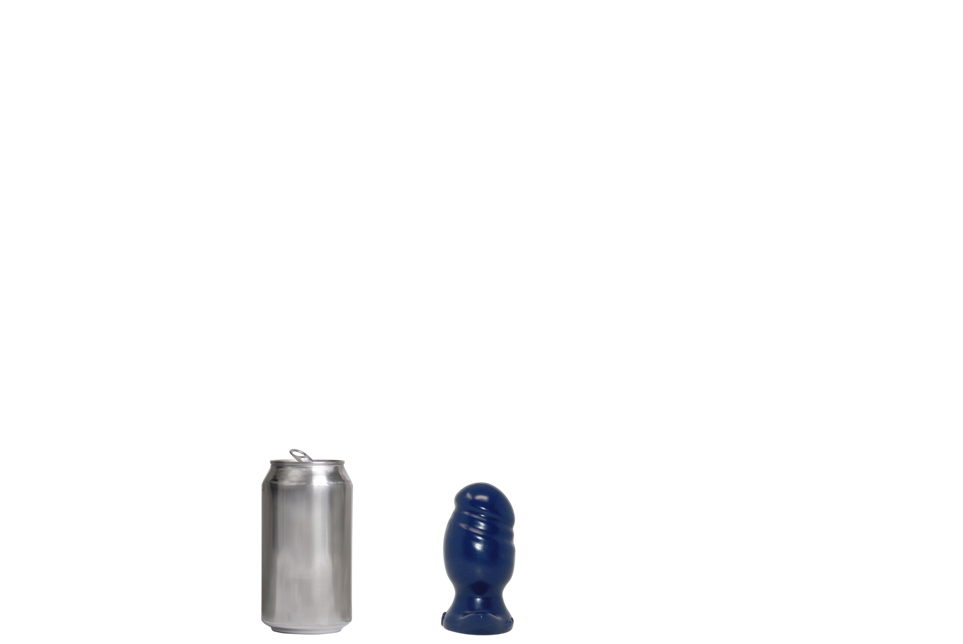 MAX Platinum Silicone Butt Plug BLUE