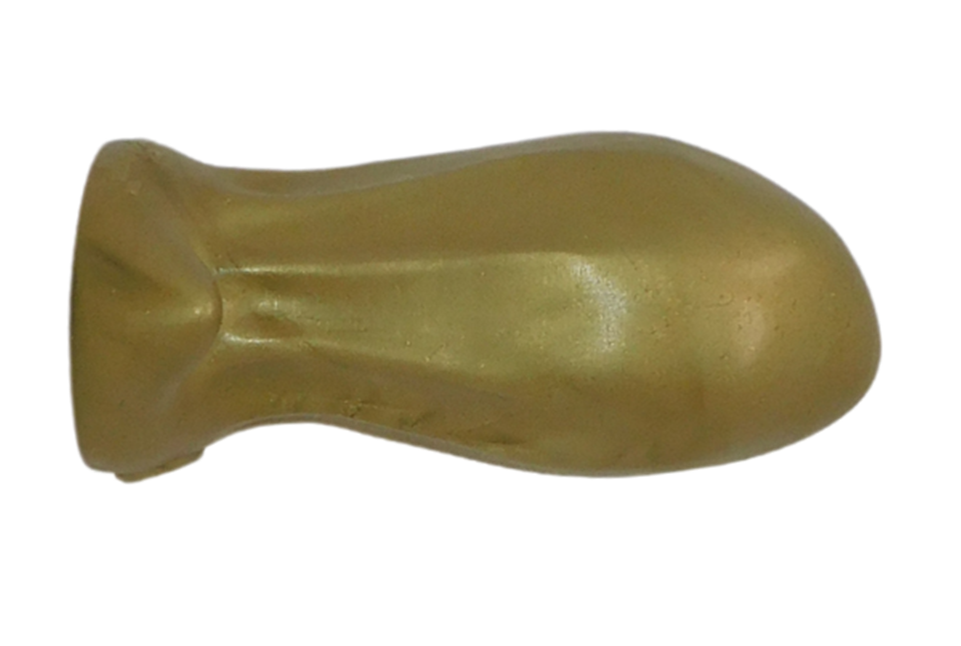 PULLED LUMP Platinum Silicone Dildo