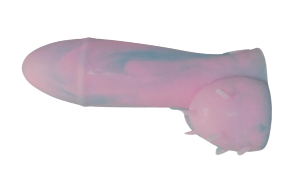 CARTOON WILLY Platinum Silicone Dildo