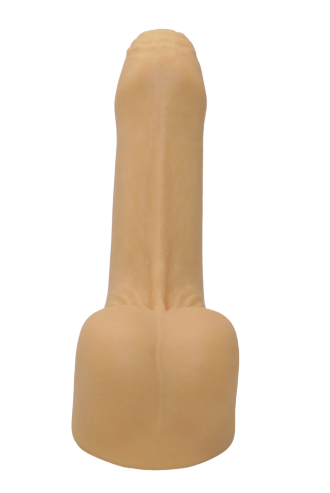 TIMOTHY Platinum Silicone Dildo - CLEARANCE