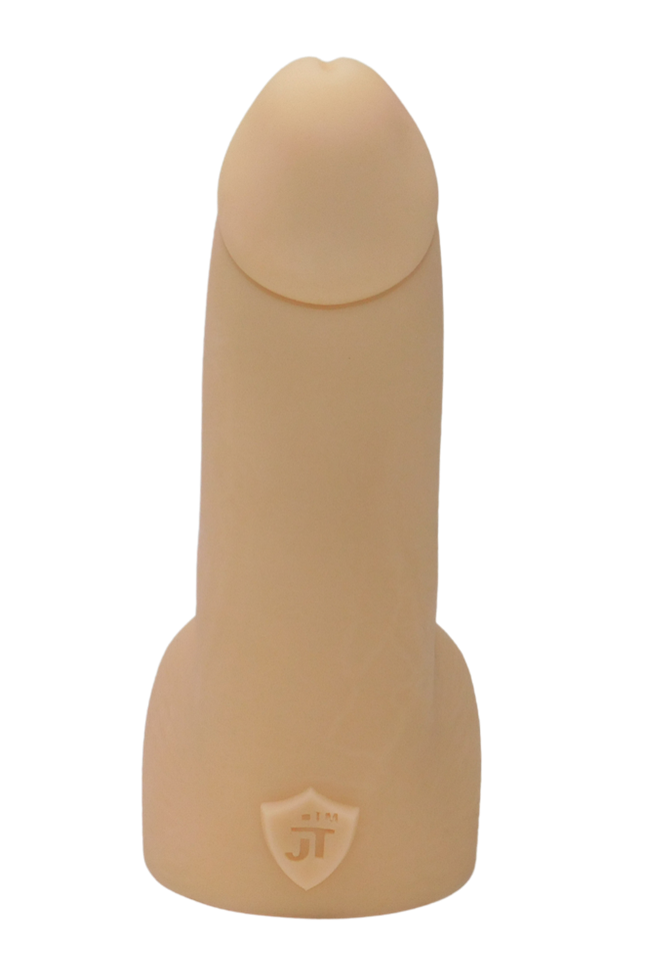 LORD AND MASTER Platinum Silicone Dildo - CLEARANCE