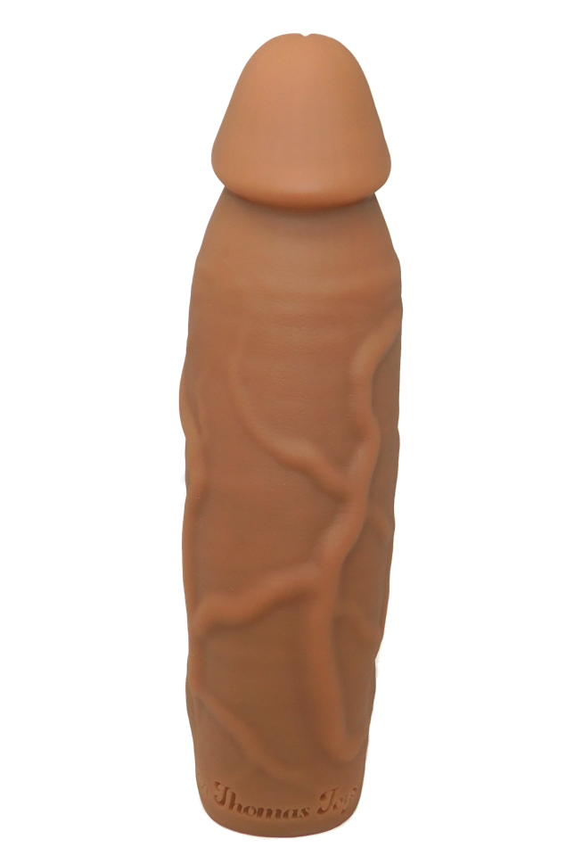 THE DON Platinum Silicone Dildo