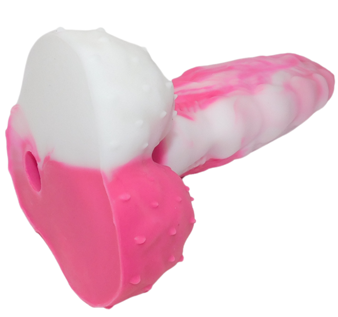 ORIGINAL DRAGONS COCK Platinum Silicone Dildo - CLEARANCE