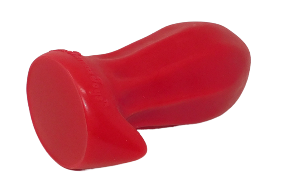 PULLED LUMP Platinum Silicone Dildo
