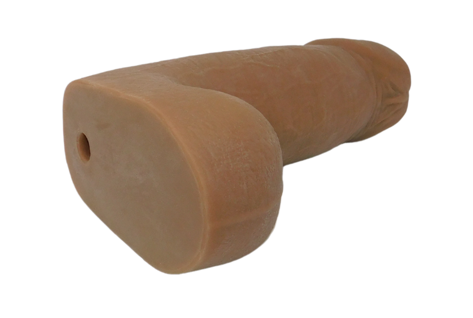 JOHN'S TACKLE Platinum Silicone Dildo