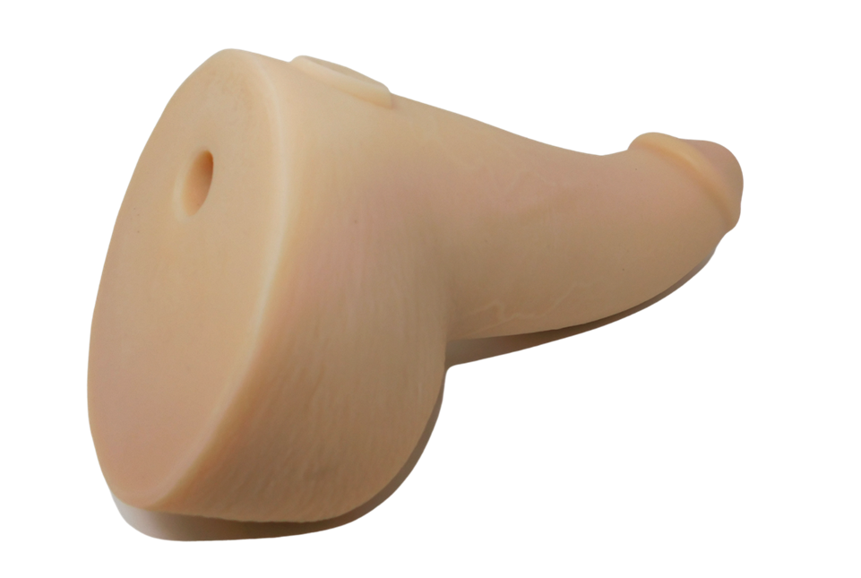 LORD AND MASTER Platinum Silicone Dildo - CLEARANCE