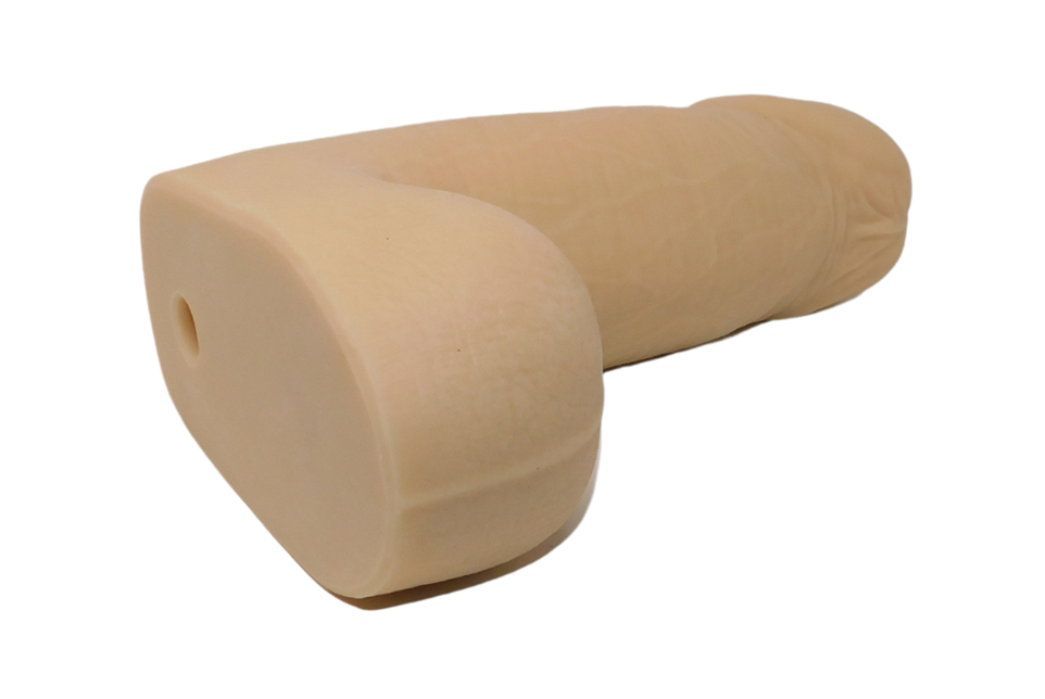 JOHN'S TACKLE Platinum Silicone Dildo