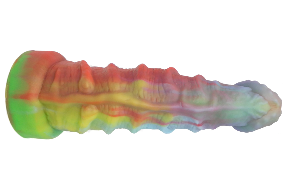 BEASTLI (Nebula) Platinum Silicone Dildo