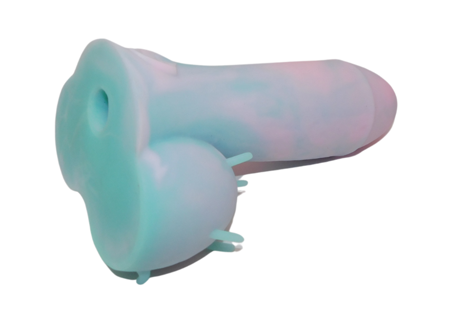 CARTOON WILLY Platinum Silicone Dildo
