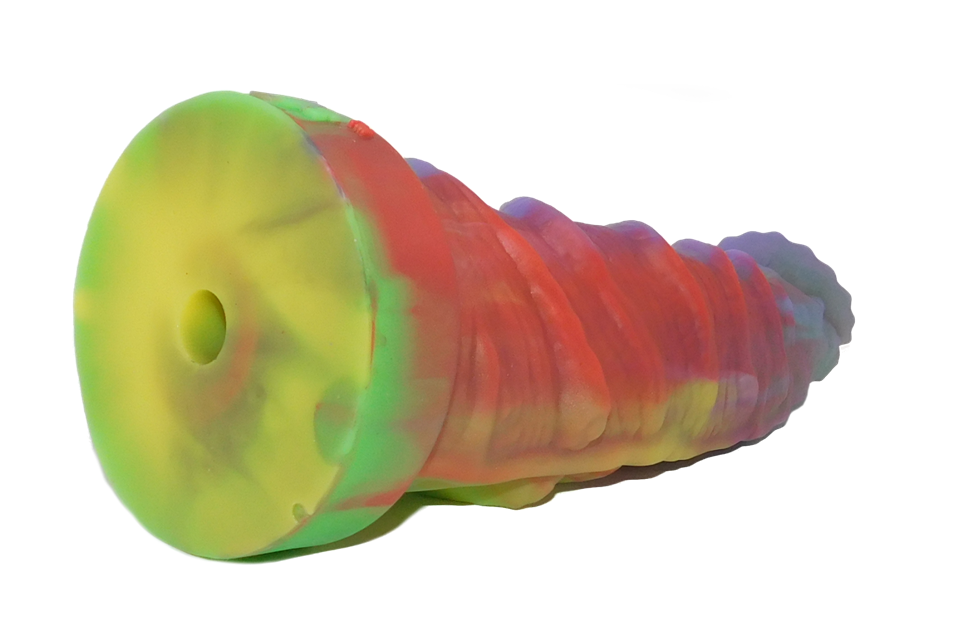 BEASTLI (Nebula) Platinum Silicone Dildo