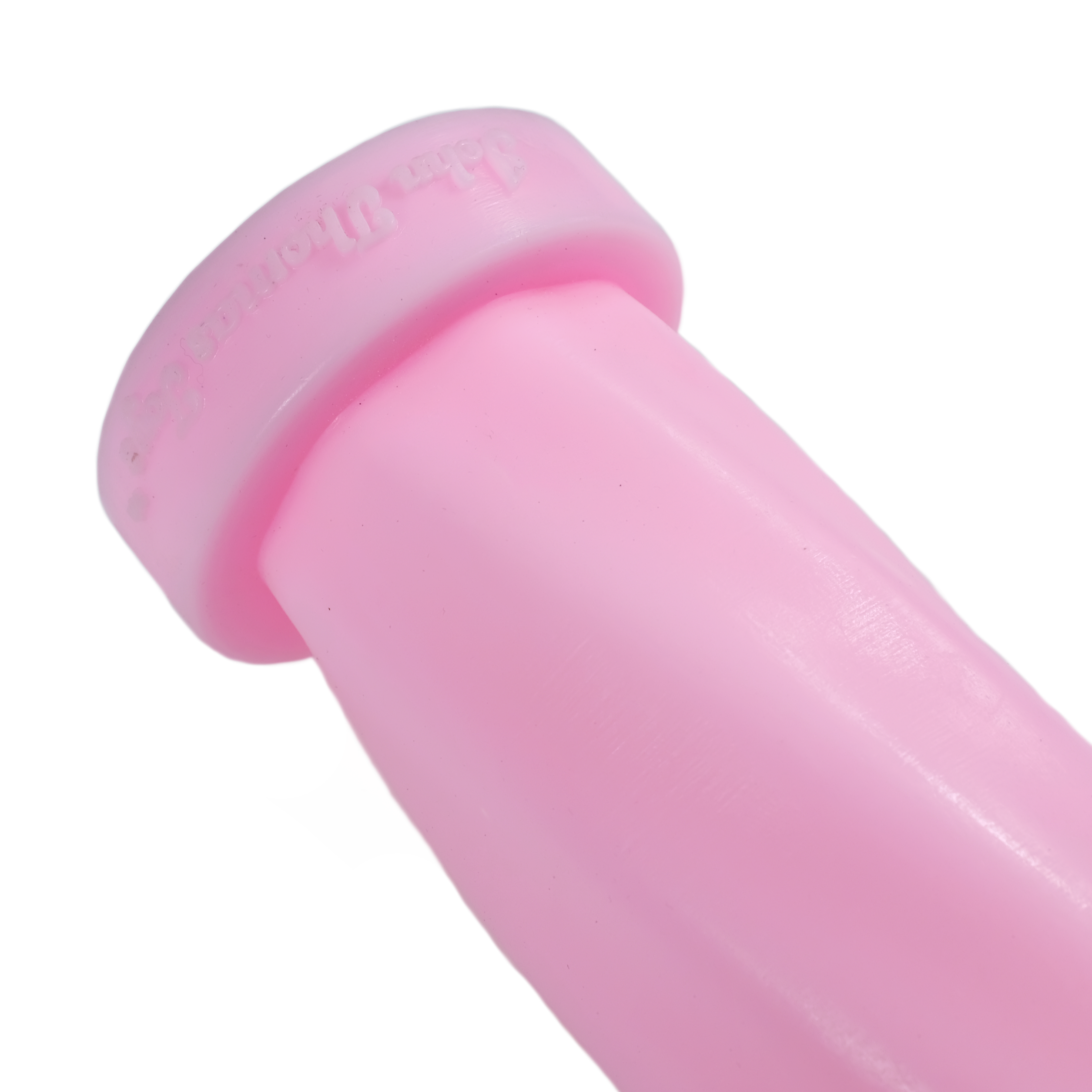 AMERICAN TWIST Platinum Silicone Dildo