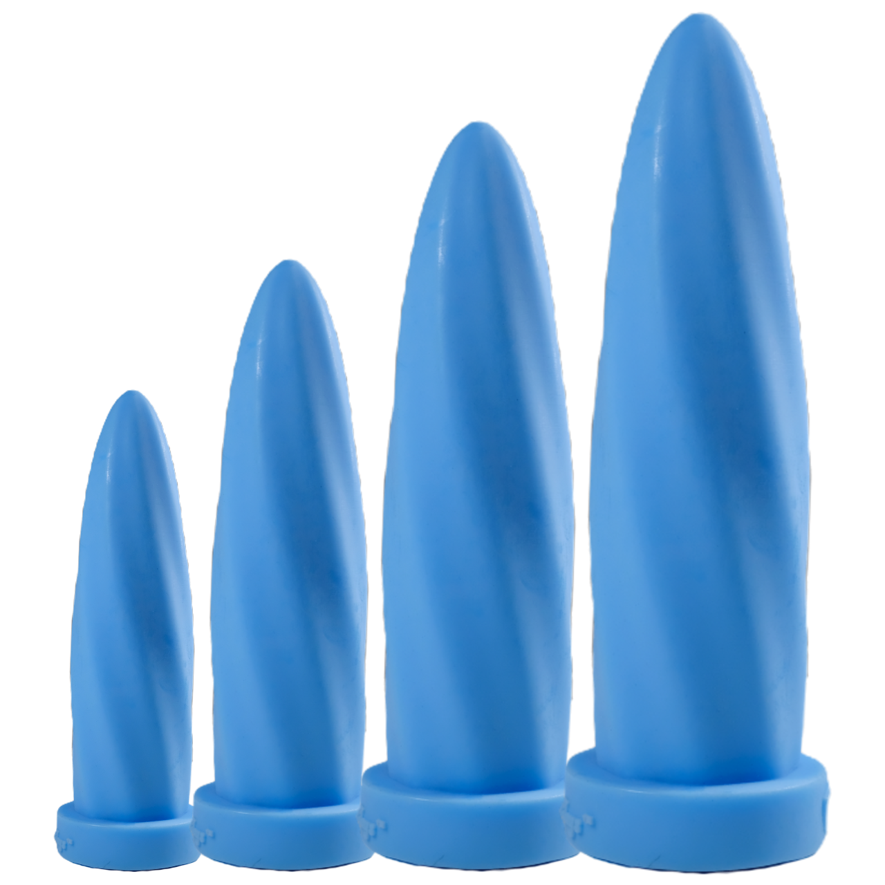 AMERICAN TWIST Platinum Silicone Dildo