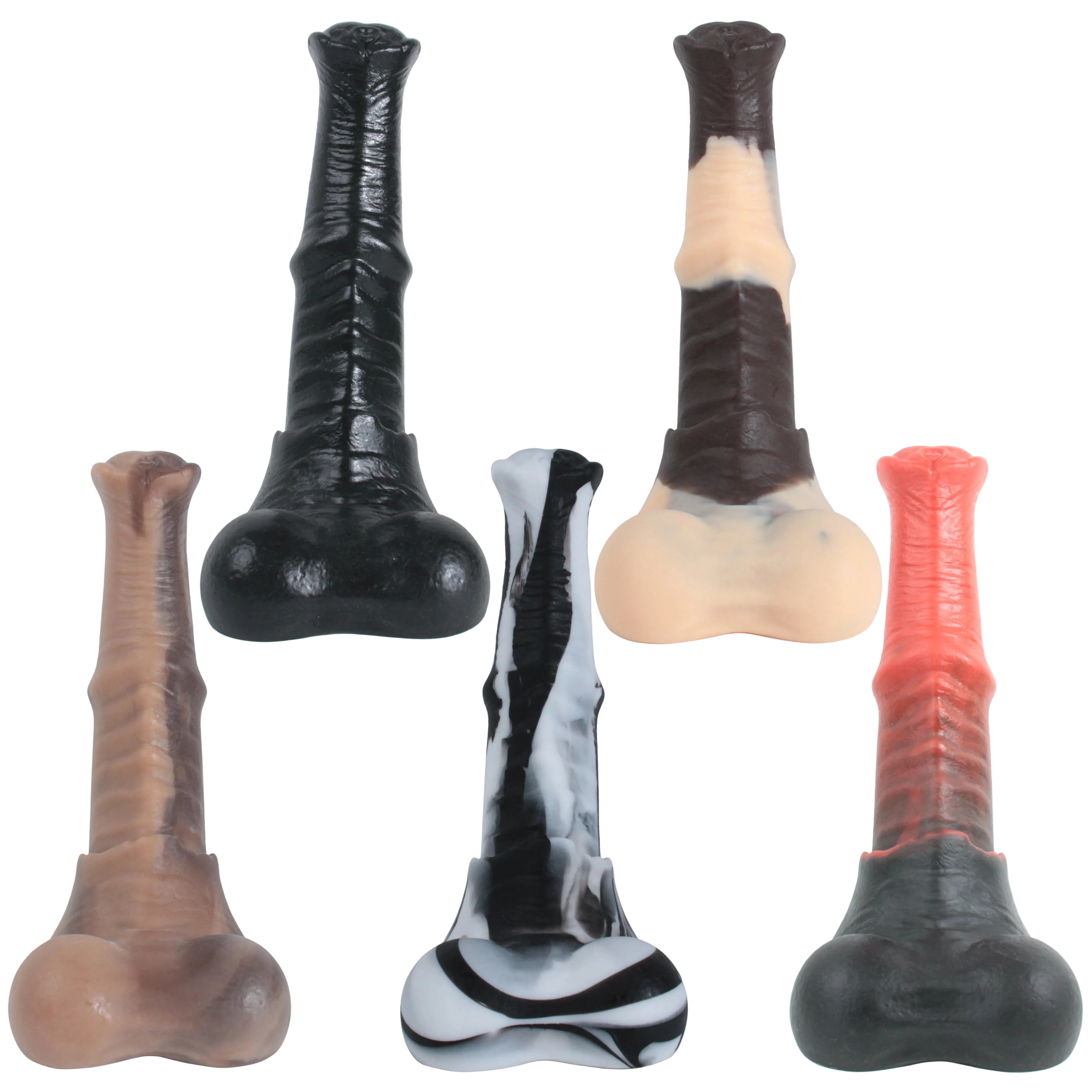 COMANCHE WAR HORSE 2.0 Platinum Silicone Dildo