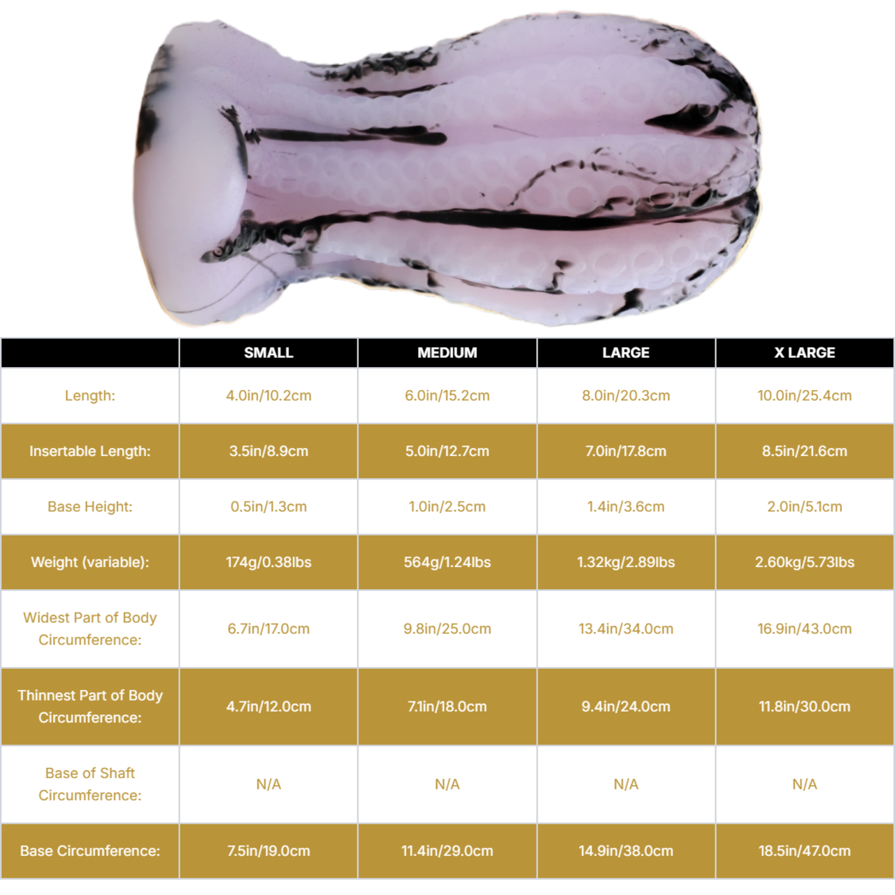 CALAMARI BLISS Platinum Silicone Butt Plug