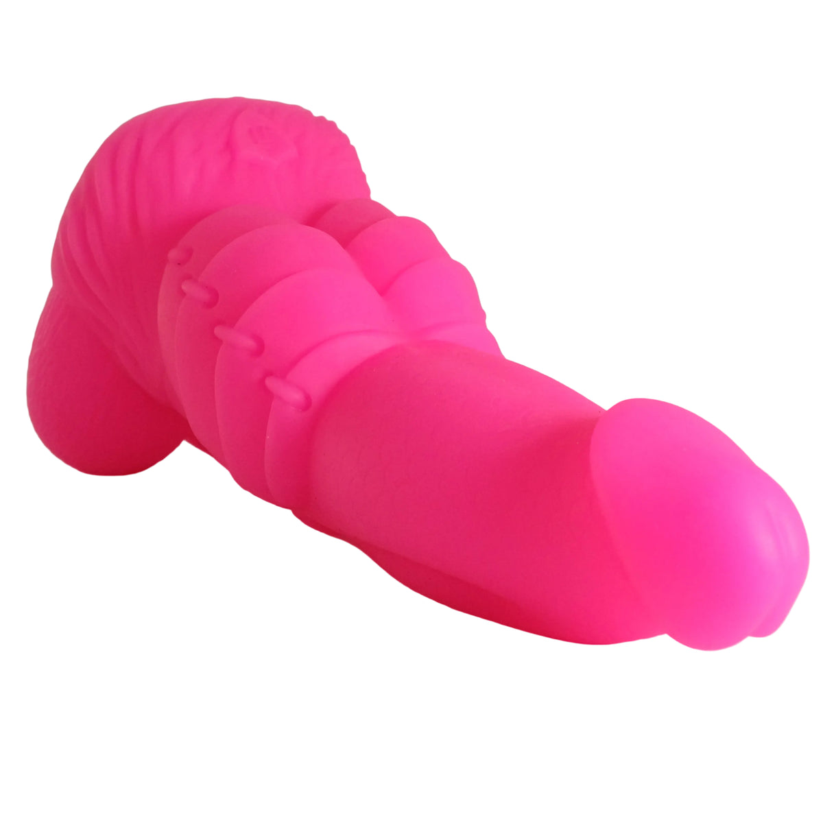 HUNTSMAN  - Platinum Silicone Dildo - CLEARANCE