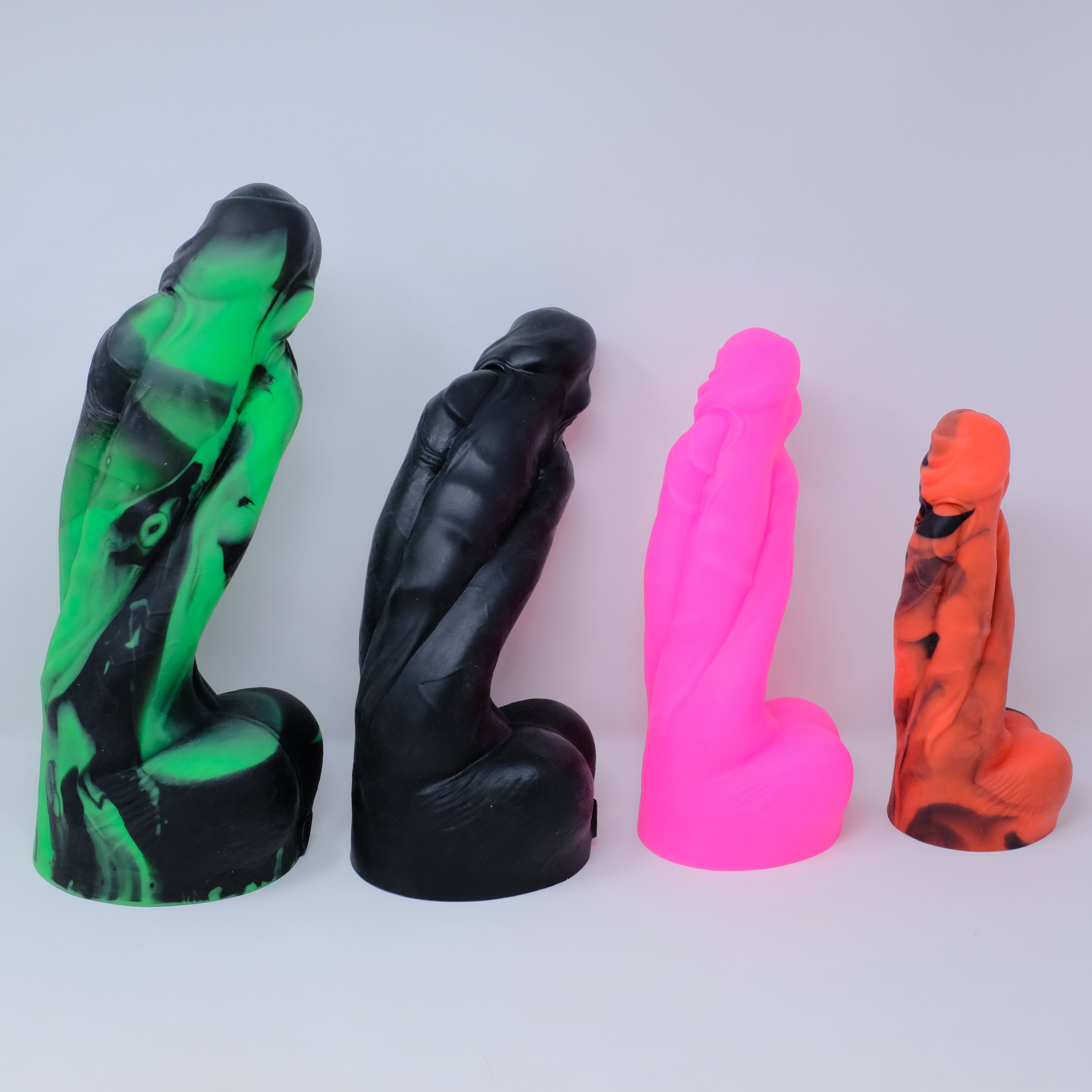 GREEDY FILLER - Platinum Silicone Dildo