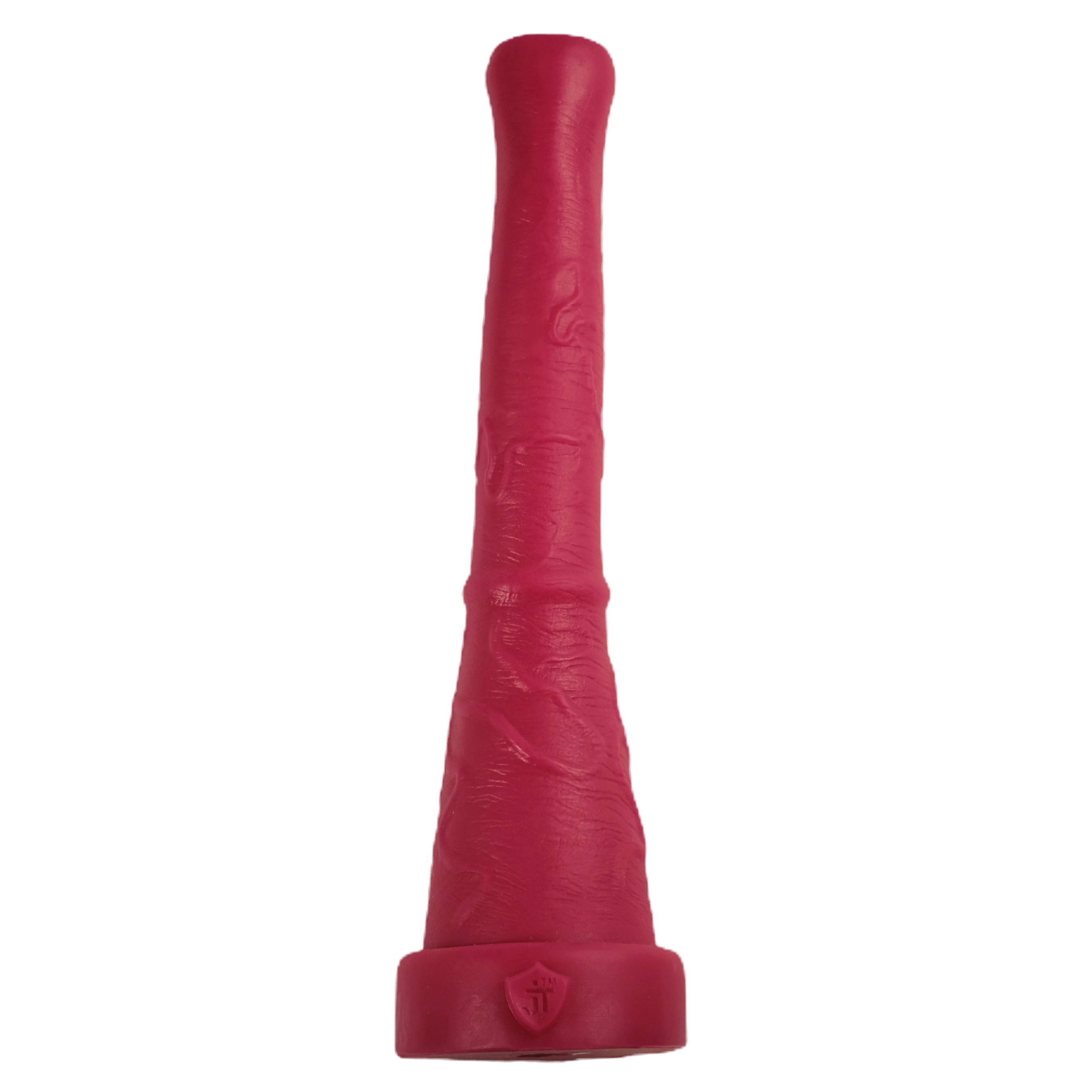 Donkey dong in Red. A realistic horse depth trainer dildo.