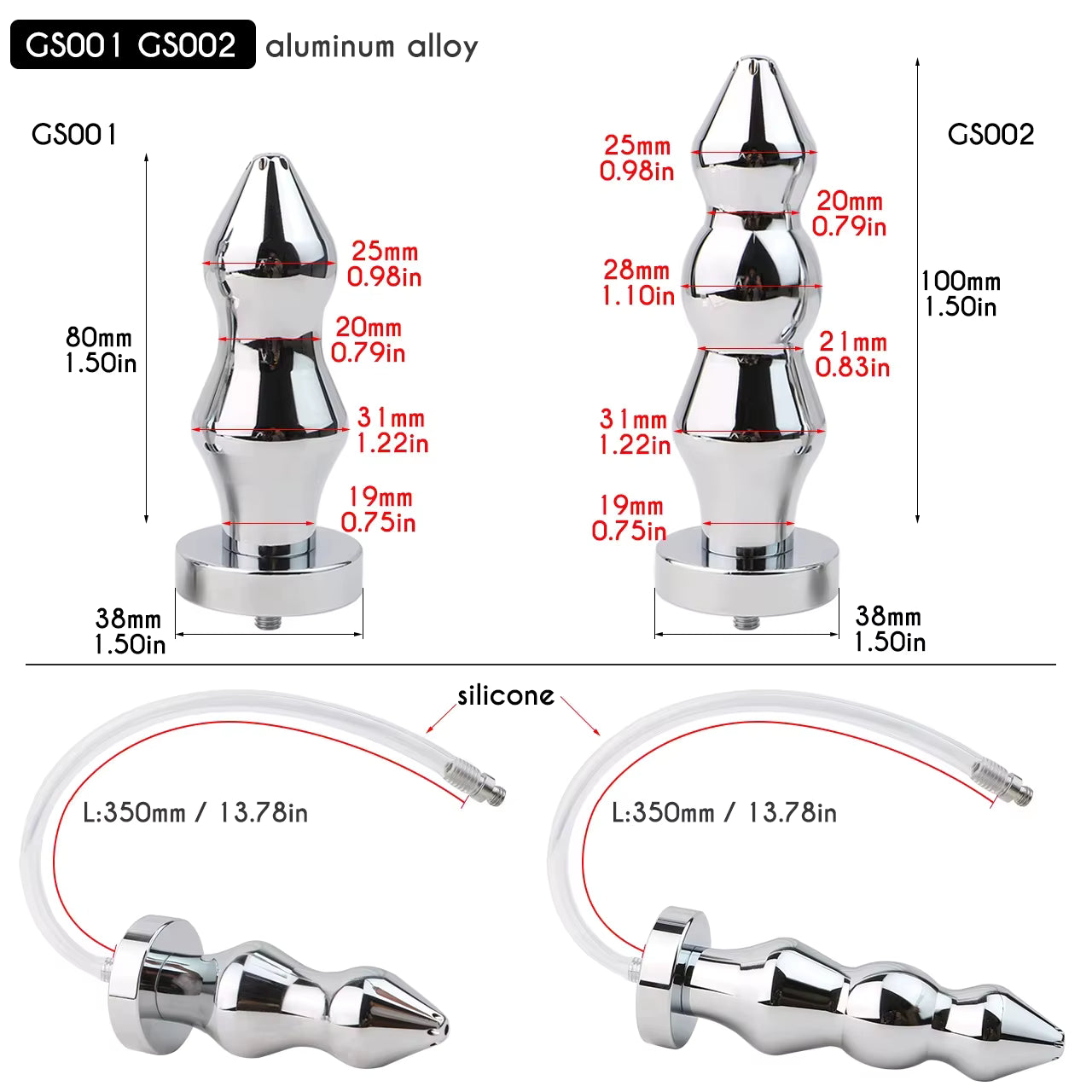 Faltrex Gorge Flat Profile Metal chastity cage - with attachments