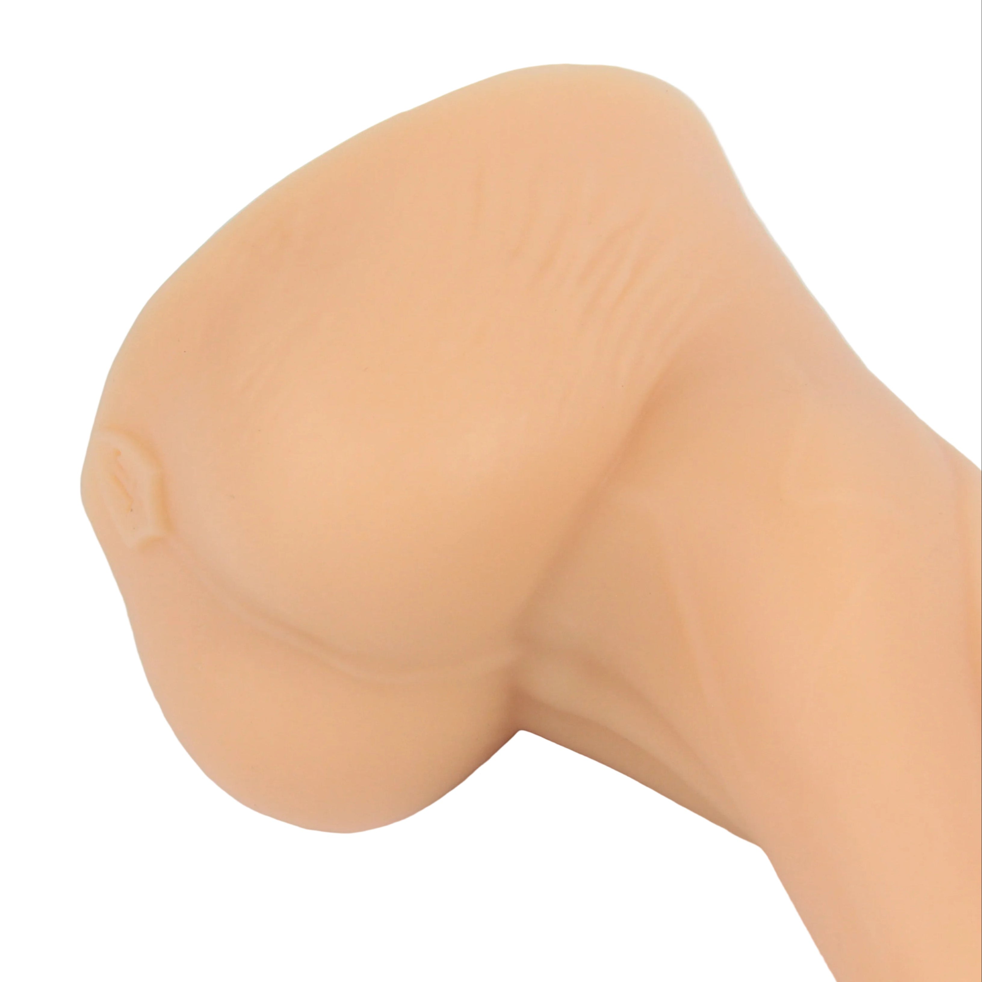 GREEDY FILLER - Platinum Silicone Dildo