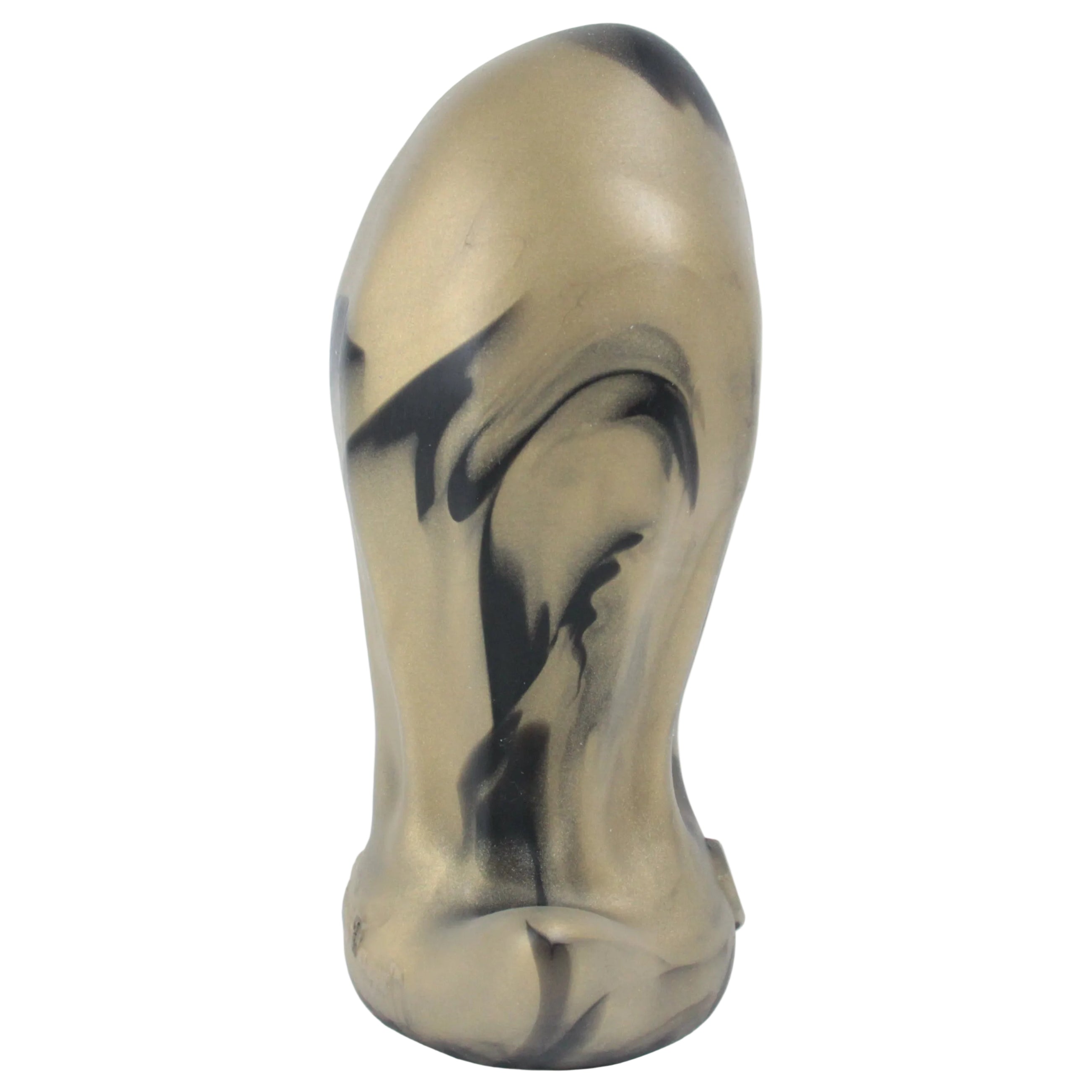 PULLED LUMP Platinum Silicone Dildo