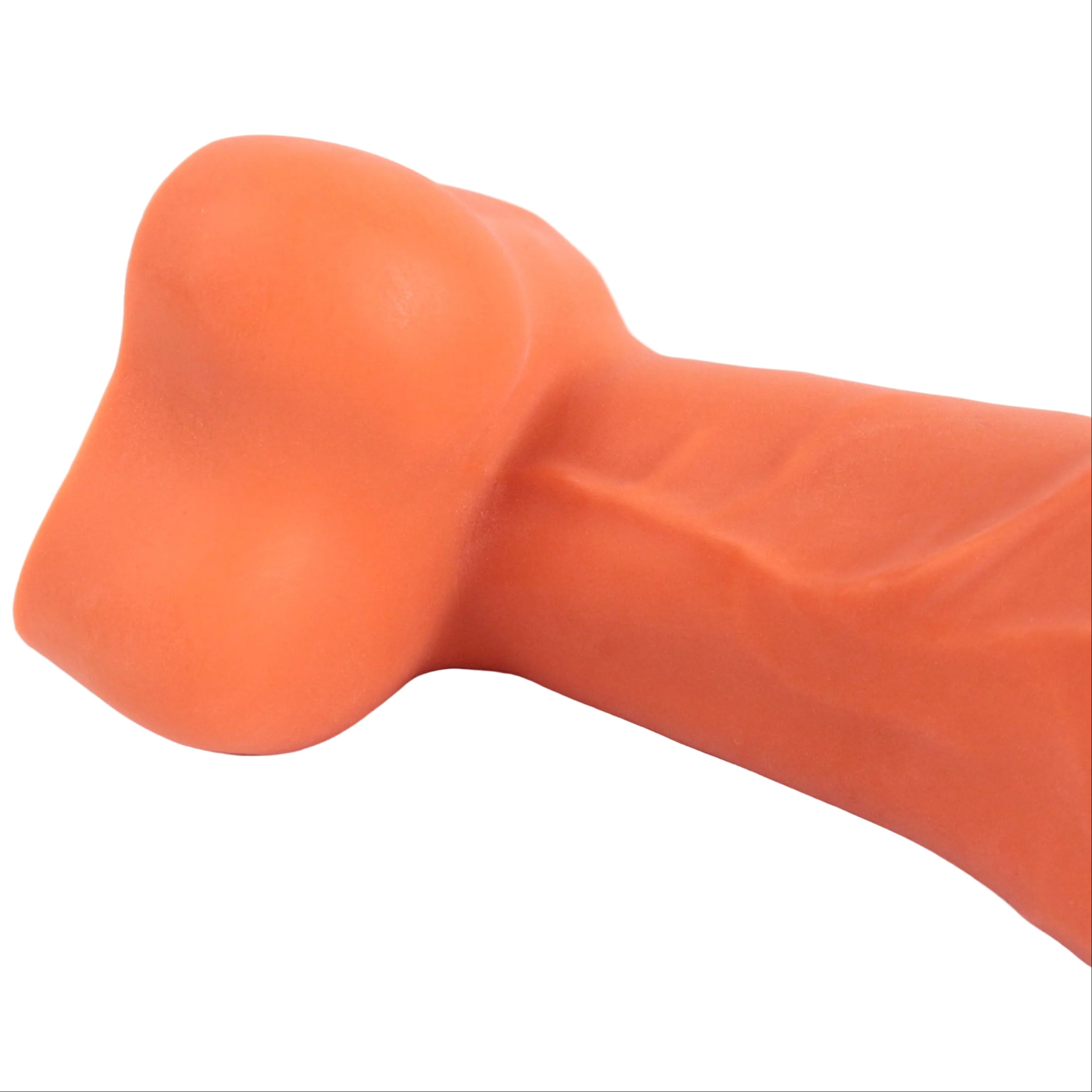 ALPHA MALE Platinum Silicone Dildo