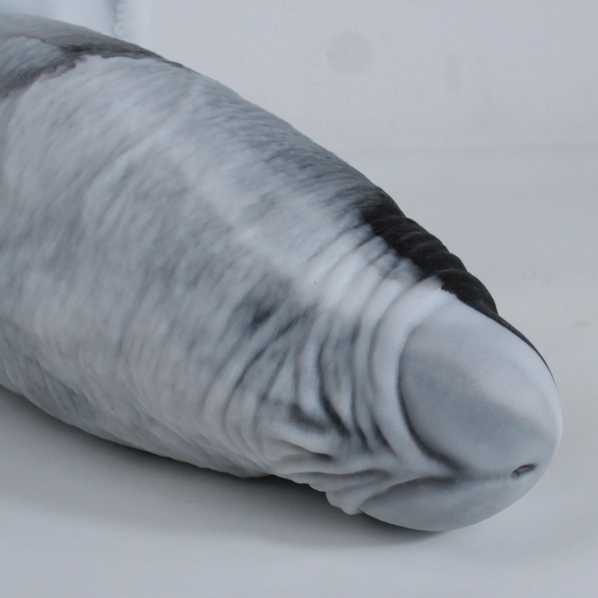 CHUNKSTA Platinum Silicone Stretcher Dildo