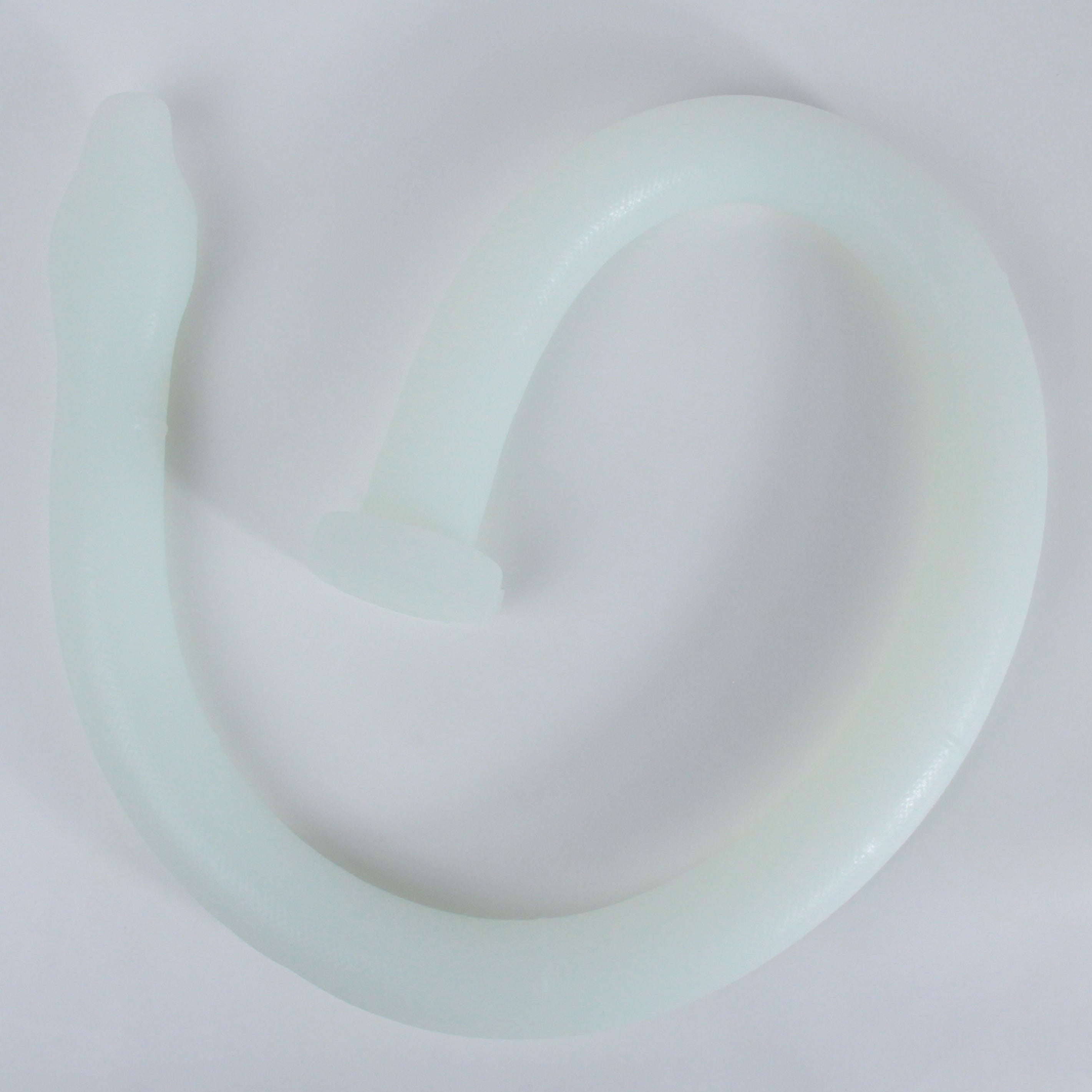 COLON SNAKE Depth Training Platinum Silicone Dildo