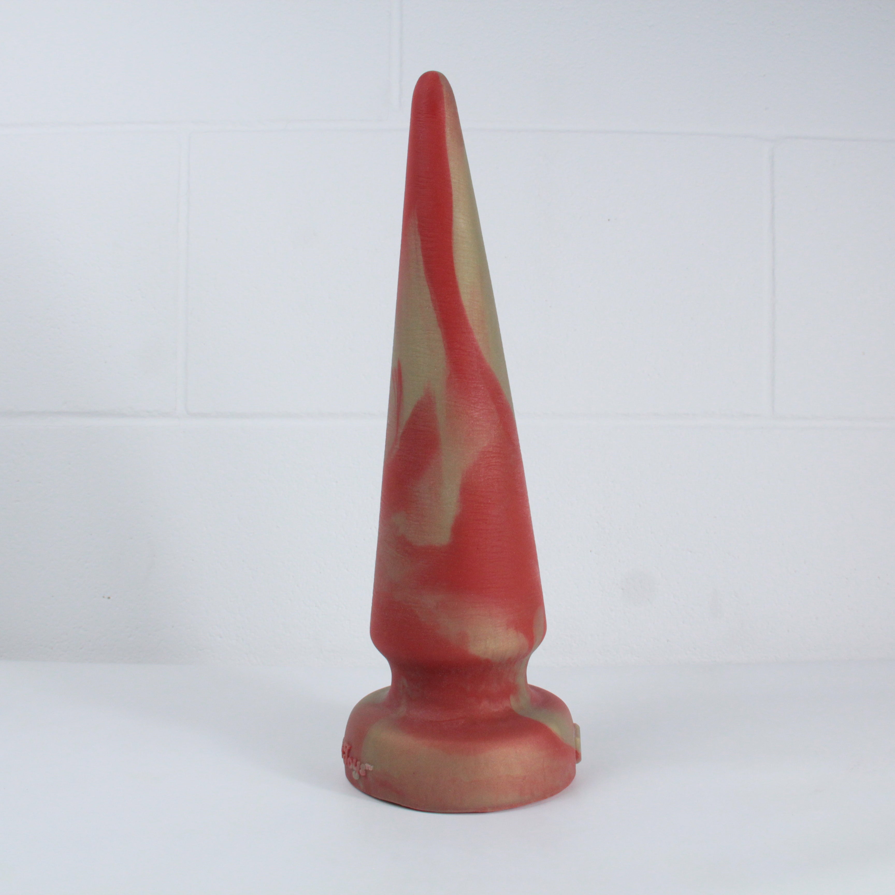 EDGWARE TRAINER - Platinum Silicone Dildo