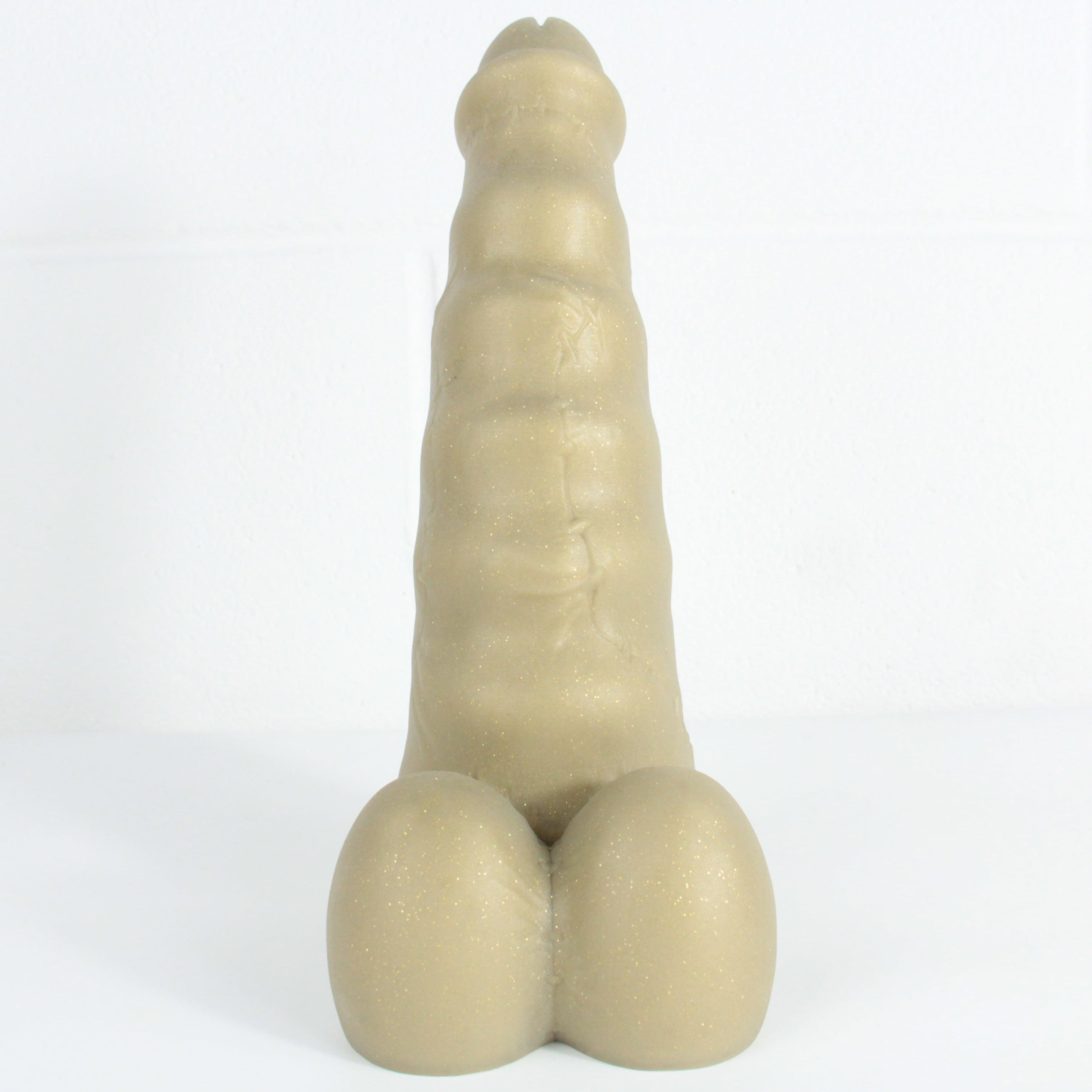 MONSTER Platinum Silicone Dildo - CLEARANCE
