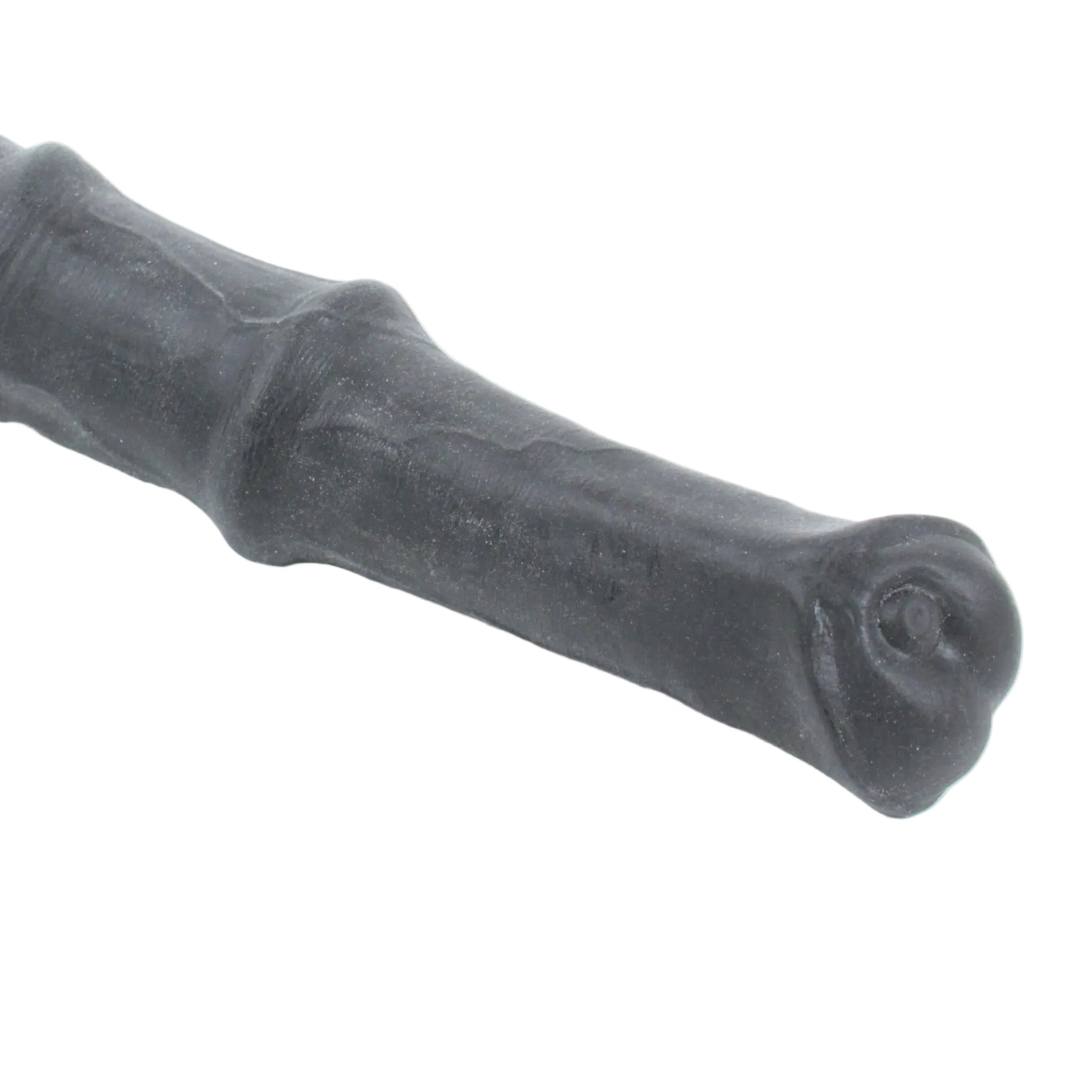 ITALIAN STALLION Platinum Silicone Dildo