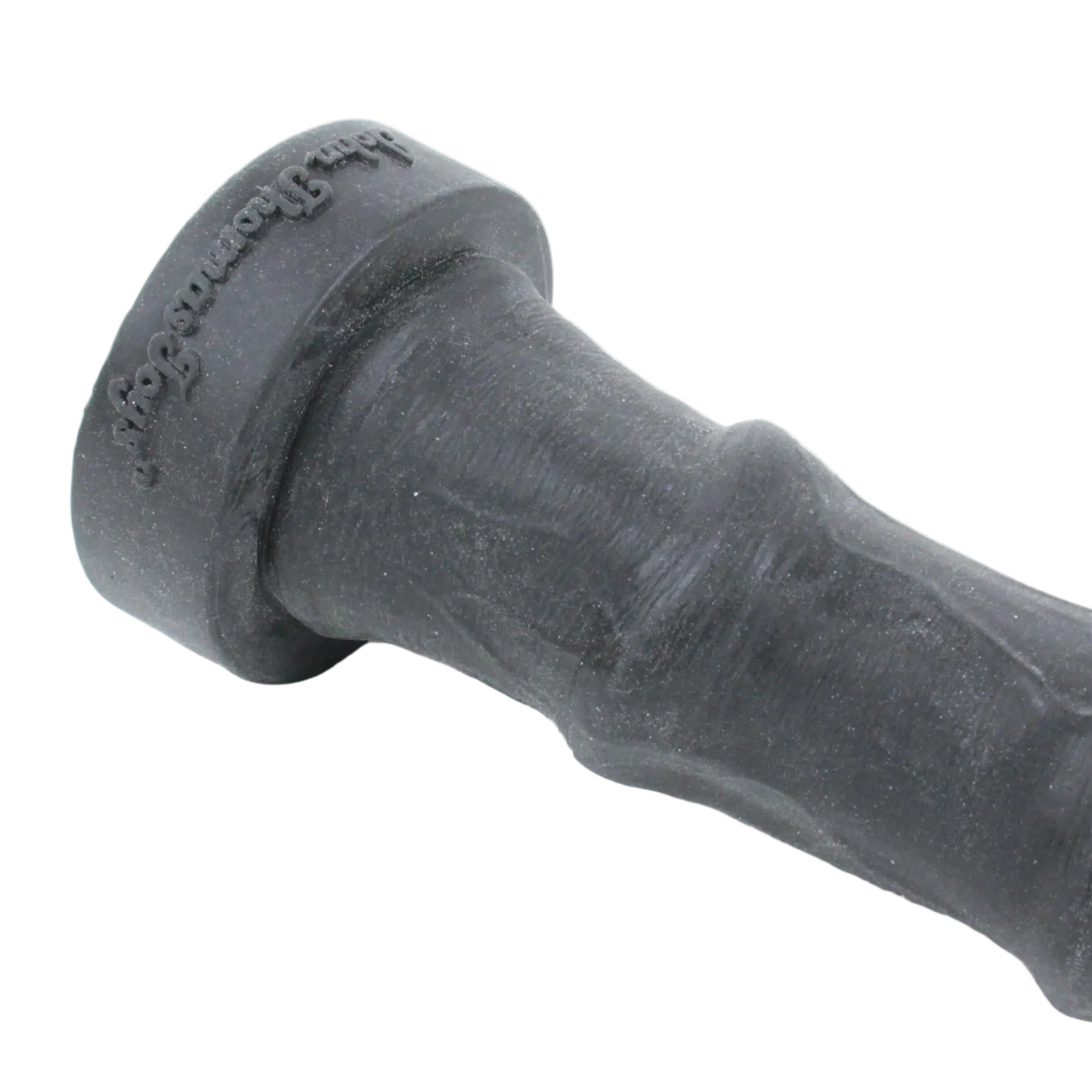 ITALIAN STALLION Platinum Silicone Dildo